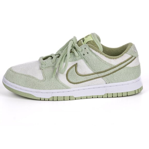 Sz 8.5 W Nike Dunk Low SE Fleece Pack Honeydew - Picture 9 of 13
